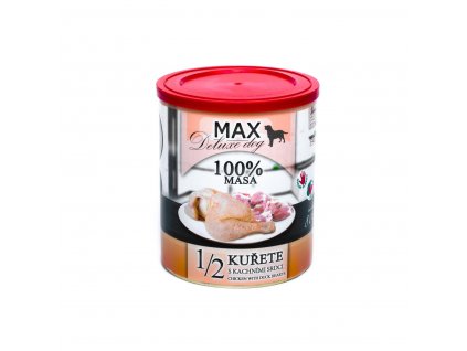 MAX 1 2 kuřete s kachními srdci 800g