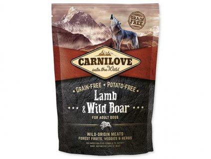 CARNILOVE Lamb & Wild Boar for Adult 1,5 kg