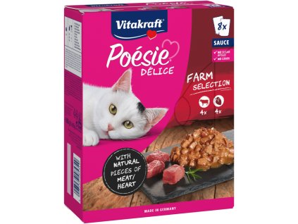 Vitakraft poesie multipack hovězí kapsička