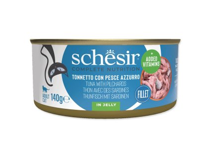 Konzerva SCHESIR tuňák a sardinky v želé 140g