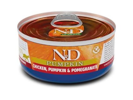 N&D PUMPKIN Cat konz. Chicken, Pumpkin & Pomegranate 70 g