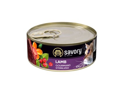 savory jehněčí paštika pro kastrované kočky