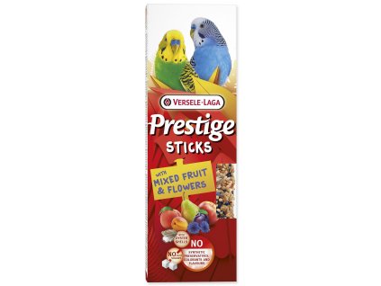 Tyčinky Versele Laga Prestige malý papoušek mix ovoce a květů 60g 2ks