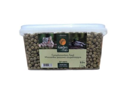 GARDEN FUN krmivo pro vodní ptáky kyblík 1kg