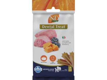 N&D PUMPKIN Dog Dental Snack Lamb Medium & Maxi 100 g