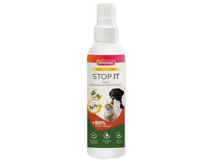 Sprej Beaphar STOP IT interiérový odpuzovač pro kočky a psy 200ml