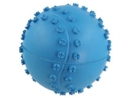 Hračka Dog Fantasy míček tenis s bodlinami pískací mix barev 6cm