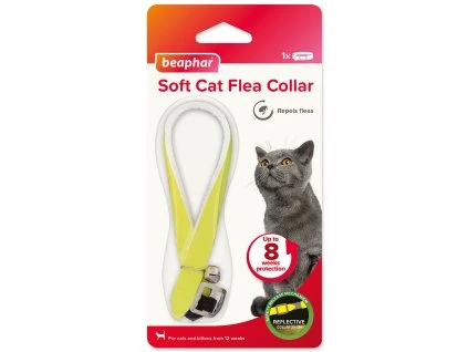 Repelentní obojek Beaphar s margosou pro kočky, reflexní