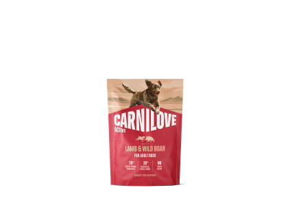 carnilove active dog lamb wild boar