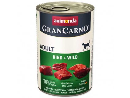Animonda Gran Carno hovězí + zvěřina