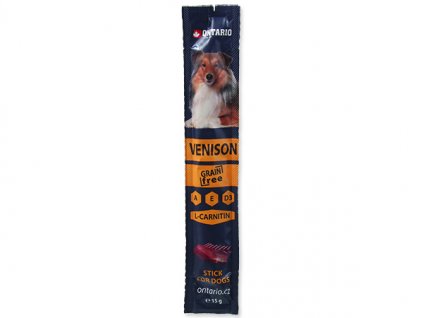 Stick ONTARIO for dogs venison 15g