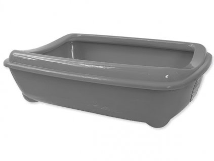 Toaleta MAGIC CAT Economy s okrajem šedá