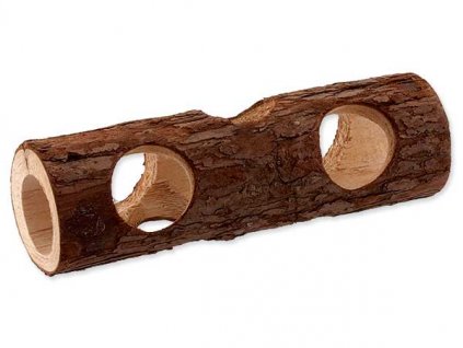Úkryt SMALL ANIMAL Kmen stromu dřevěný 5 x 15 cm