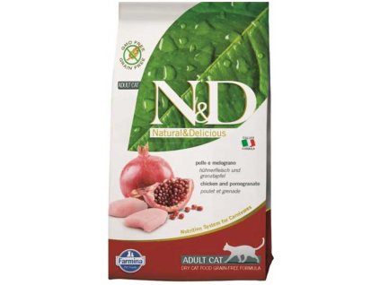 N&D Grain Free Cat Adult Chicken & Pomegranate