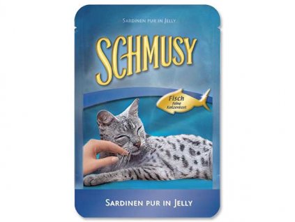 SCHMUSY Kapsička Fish sardinky v želé 100g