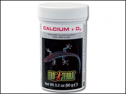EXO TERRA kalcium + vitamín D3 90g