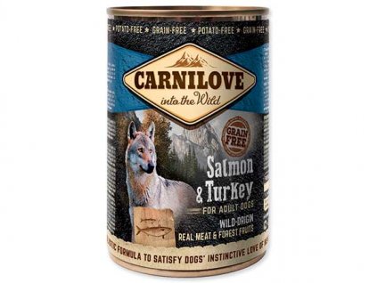 CARNILOVE Wild Meat Salmon & Turkey 400g