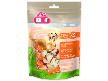 Kosti 8 in 1 Delights žvýkací XS bag 21ks