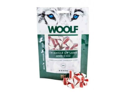 WOOLF Triangl of Lamb and Cod 100g