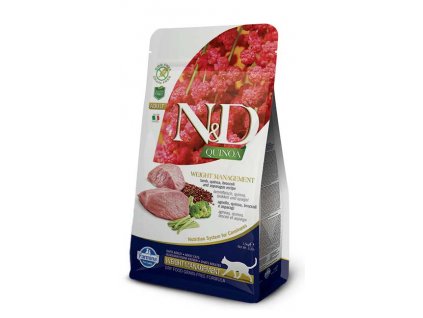 N&D Grain Free Cat Adult Quinoa Wieght Managment Lamb