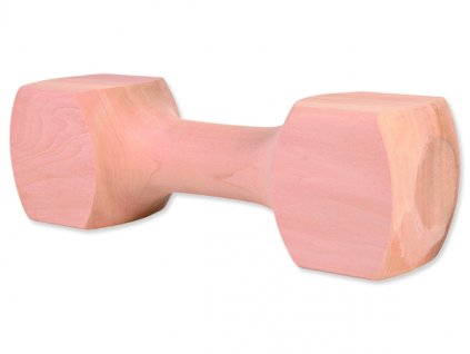 Hračka TRIXIE činka dřevěná hranatá 650g