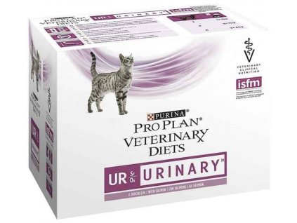 Purina PPVD Feline - UR St/Ox Urinary Salmon kapsička 85 g