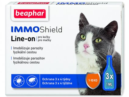 BEAPHAR Line-on IMMO Shield pro kočky 3ml