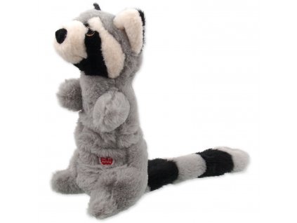 Hračka DOG FANTASY Skinneeez Plush pískací mýval 45 cm