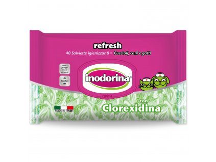 Ubrousky INODORINA antibakteriální Baby Powder 40ks
