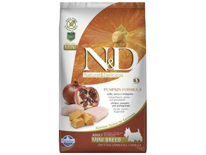 N&D Grain Free Dog Adult Mini Pumpkin Chick & Pomegranate 0,8 kg