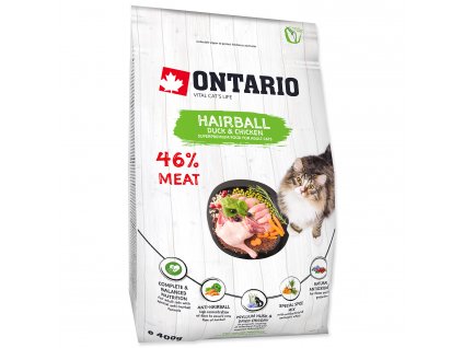 ONTARIO Cat Hairball 0,4kg