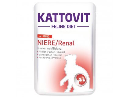 Kapsička KATTOVIT Niere / Renal hovězí 85g