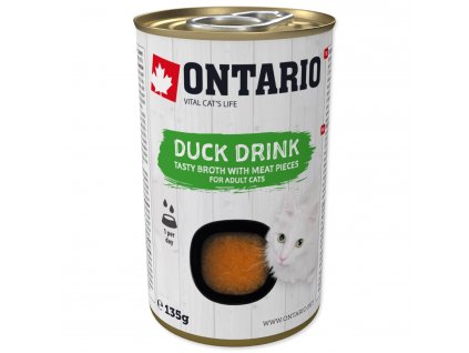 ONTARIO Cat Drink Duck 135g