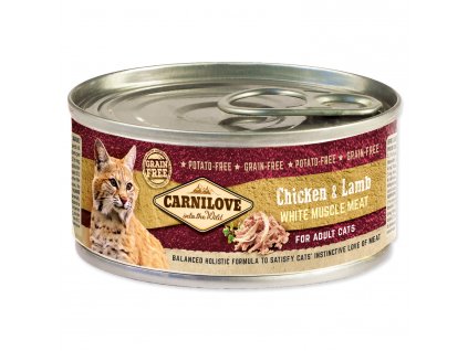 CARNILOVE Chicken & Lamb for Adult Cats 100g
