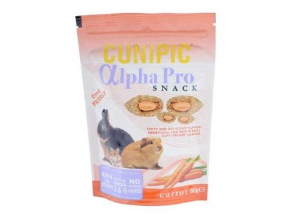 Cunipic Alpha Pro Snack Carrot - mrkev 50 g