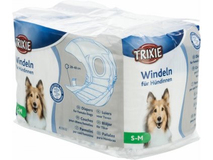 papírové pleny trixie pro feny