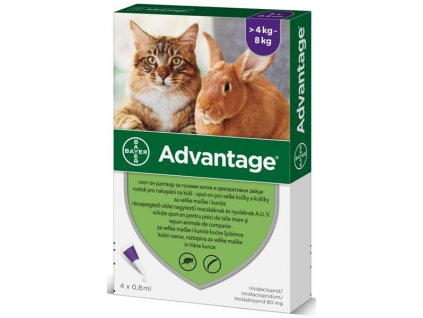 advantage 4x0,8 ml