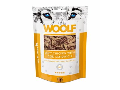 woolf soft chicken with cod sandwich