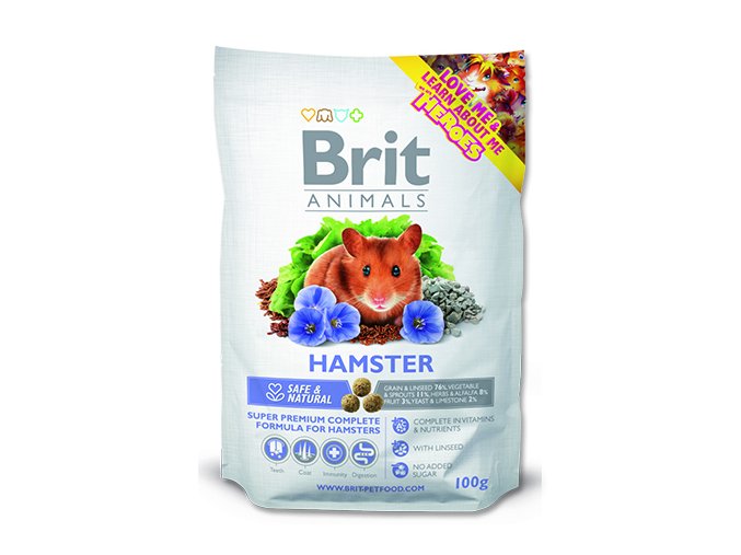 BRIT Animals HAMSTER Complete 100 G