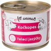 Kočkopes konz. telecí jazýčky 200g