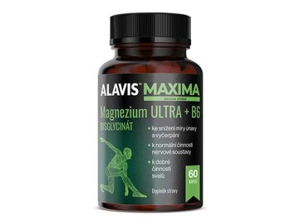 Alavis MAXIMA Magnezium ULTRA+B6 60cps