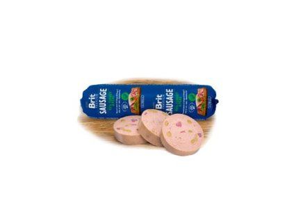 Brit Sausage Turkey&Pea 800g