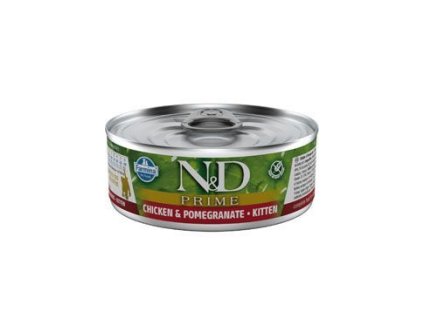 N&D CAT PRIME Kitten Chicken & Pomegranate 70g