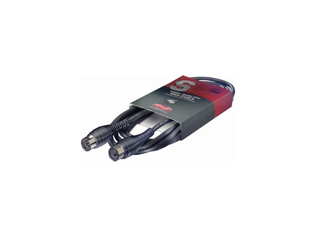 Stagg SMD3 E, kabel midi DIN/DIN, 3m