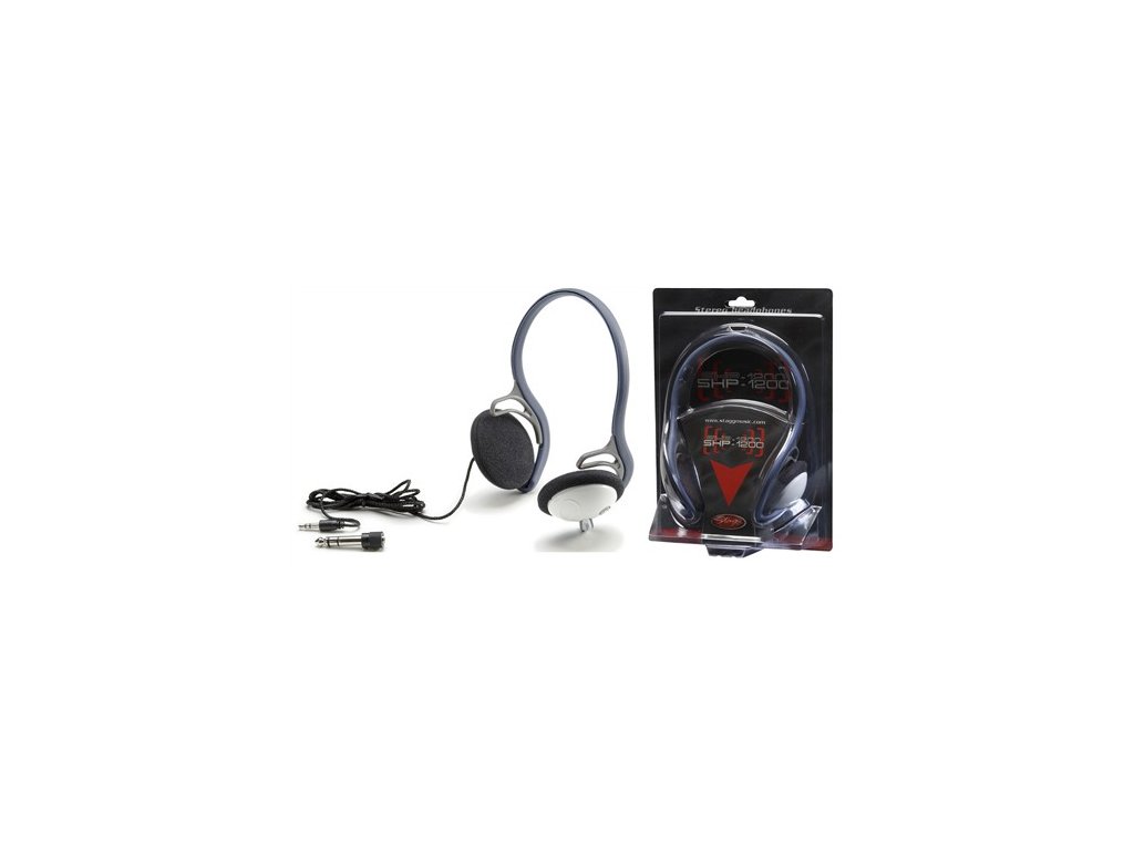 Stagg SHP-1200H, lehká otevřená sluchátka