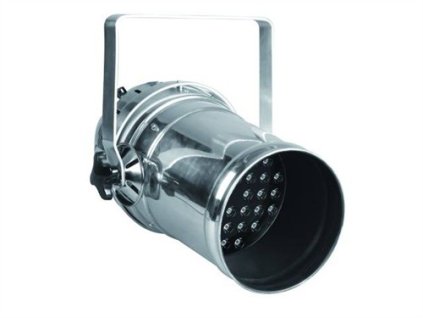 Eurolite LED PAR-56 RGB spot stříbrný, 36x 3W LED
