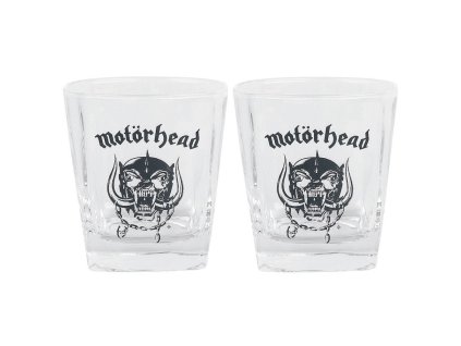 MOTÖRHEAD - sklenice na whisky (2 kusy)