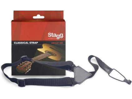 Stagg SNCL001-BK - kytarový popruh