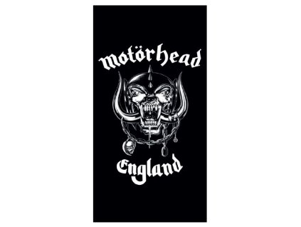 Osuška s logem Motörhead - 150 x 75 cm