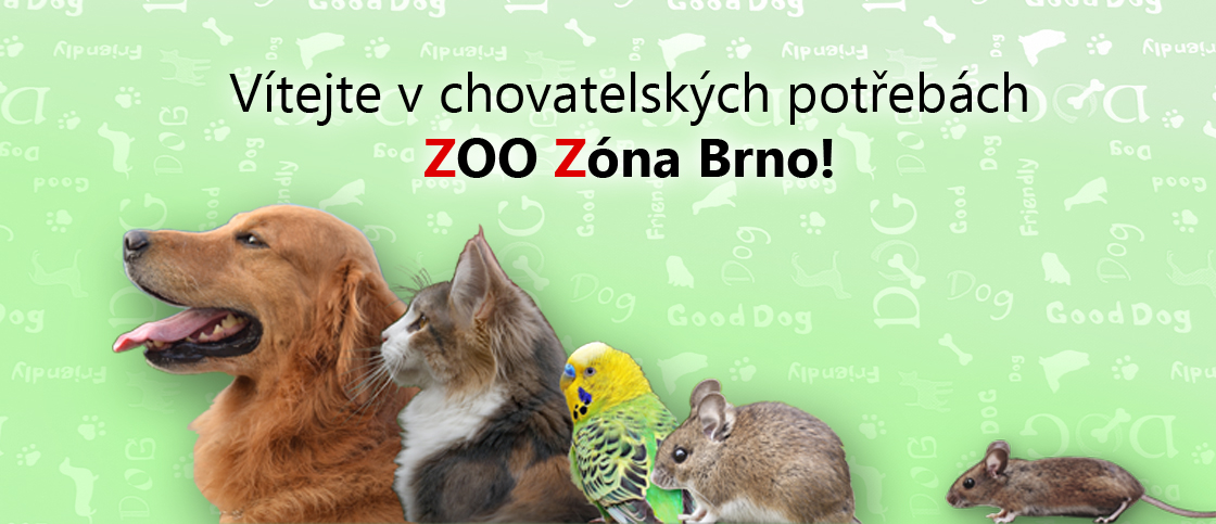 Vítejte v chovatelských potřebách ZOO Zóna Brno!